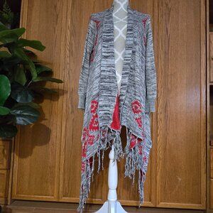 Boho Tassle Wrap Sweater